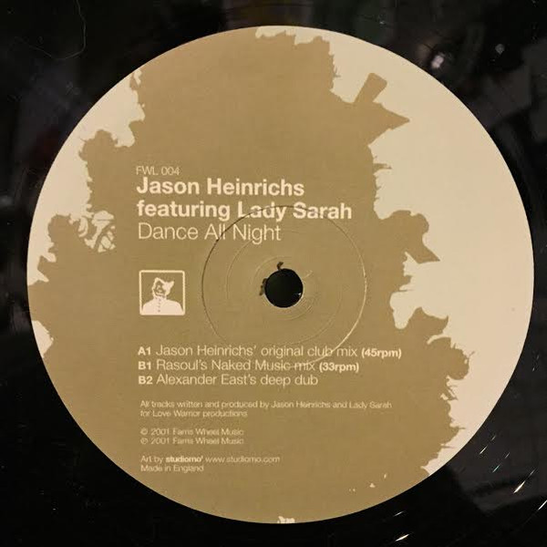 Jason Heinrichs Featuring Lady Sarah – Dance All Night (1 of 3)